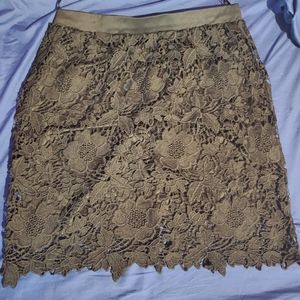 Forever 21 plus lace skirt